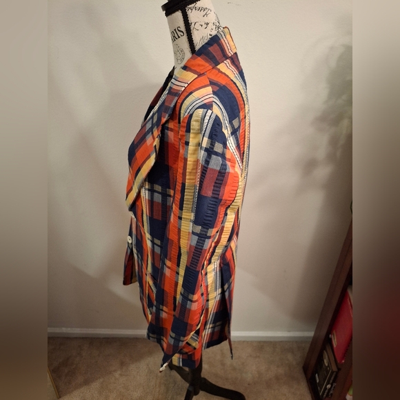 Madras print blazer - Picture 2 of 7